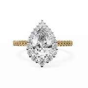 Scintillating Basket Smoke Ladies Ring (LR14196)