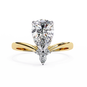 Dazzling Unicorn Structure Ladies Ring (LR14197)