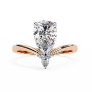 Dazzling Unicorn Structure Ladies Ring (LR14197)