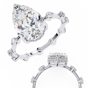 Celestial Halo Structure Ladies Ring (LR14200)