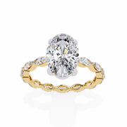 Luminous Bezel Wish Ladies Ring (LR14203)