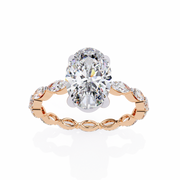 Luminous Bezel Wish Ladies Ring (LR14203)