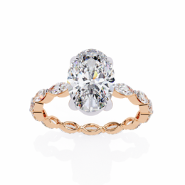 Luminous Bezel Wish Ladies Ring (LR14203)