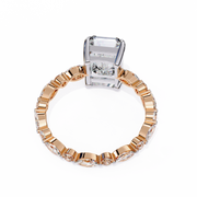 Breathtaking Gypsy Orbit Ladies Ring (LR14204)