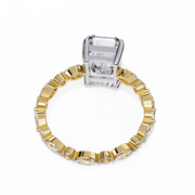 Breathtaking Gypsy Orbit Ladies Ring (LR14204)