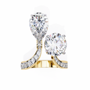 Striking Star Framework Ladies Ring (LR14206)