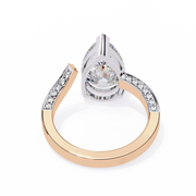 Beautiful Bee Skeleton Ladies Ring (LR14207)
