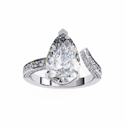 Beautiful Bee Skeleton Ladies Ring (LR14207)