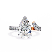Beautiful Bee Skeleton Ladies Ring (LR14207)