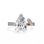 Beautiful Bee Skeleton Ladies Ring (LR14207)