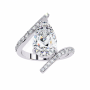 Radiant Mermaid Fire Ladies Ring (LR14208)