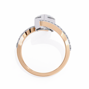 Radiant Mermaid Fire Ladies Ring (LR14208)
