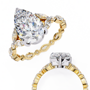 Glistening Star Crush Ladies Ring (LR14209)