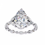Glistening Star Crush Ladies Ring (LR14209)