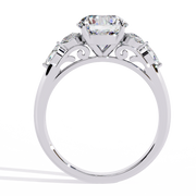 Gleaming Flower Dream Ladies Ring (LR14212)