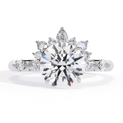 Gleaming Flower Dream Ladies Ring (LR14212)