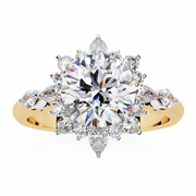 Ethereal Heart Outline Ladies Ring (LR14213)