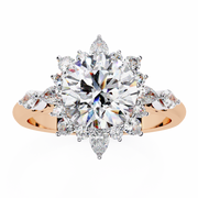 Ethereal Heart Outline Ladies Ring (LR14213)
