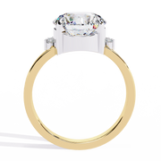 Fetch Bow Flame Ladies Ring (LR14215)