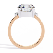 Fetch Bow Flame Ladies Ring (LR14215)
