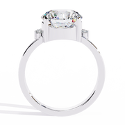Fetch Bow Flame Ladies Ring (LR14215)
