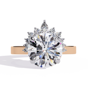Fetch Bow Flame Ladies Ring (LR14215)