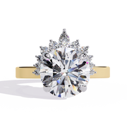 Fetch Bow Flame Ladies Ring (LR14215)
