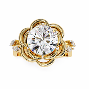 Fascinating Split-Shank Phantom Ladies Ring (LR14220)