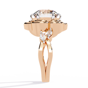 Fascinating Split-Shank Phantom Ladies Ring (LR14220)