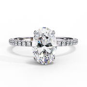 Shimmering Basket Echo Ladies Ring (LR14225)