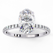 Shimmering Basket Echo Ladies Ring (LR14225)