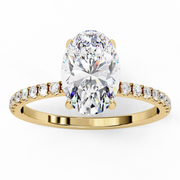 Shimmering Basket Echo Ladies Ring (LR14225)