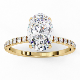 Shimmering Basket Echo Ladies Ring (LR14225)