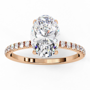 Shimmering Basket Echo Ladies Ring (LR14225)