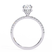 Shimmering Basket Echo Ladies Ring (LR14225)