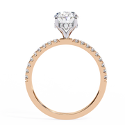 Shimmering Basket Echo Ladies Ring (LR14225)