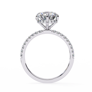 Glorious Micro-Pavé Flame Ladies Ring (LR14226)