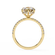 Glorious Micro-Pavé Flame Ladies Ring (LR14226)