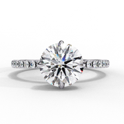 Glorious Micro-Pavé Flame Ladies Ring (LR14226)