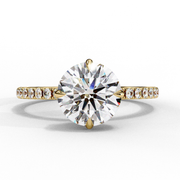 Glorious Micro-Pavé Flame Ladies Ring (LR14226)