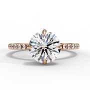 Glorious Micro-Pavé Flame Ladies Ring (LR14226)