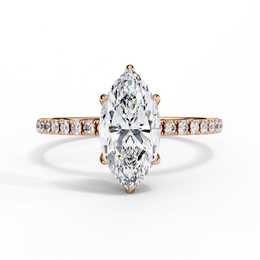 Handsome Angel Profile Ladies Ring (LR14227)