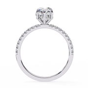 Handsome Angel Profile Ladies Ring (LR14227)