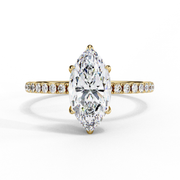 Handsome Angel Profile Ladies Ring (LR14227)