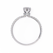 Shimmering Halo Framework Ladies Ring (LR14250)