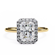 Coruscating Basket Muscle Ladies Ring (LR14256)