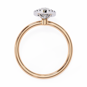 Prismatic Flush Outline Ladies Ring (LR14257)