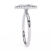Prismatic Flush Outline Ladies Ring (LR14257)