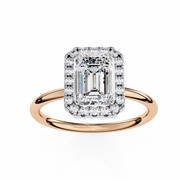 Exquisite Criss-Cross Spark Ladies Ring (LR14260)