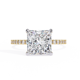 Beautiful Feather Framework Ladies Ring (LR14264)
